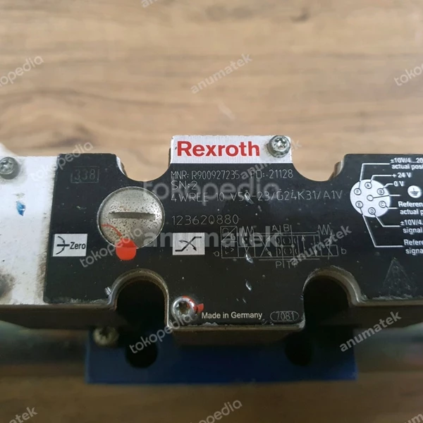 Hydraulic Valve Servo Rexroth 4WREE 10 V50-23/G24K31/A1V MNR: R00927235