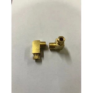 L BOW BRASS 1/8 x 4 MM L BOW BRASS 1/8 x 4 MM Hose Connection