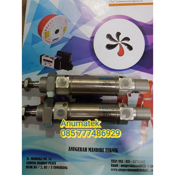 Air Cylinder Festo DSNU-25-25-PPV-A