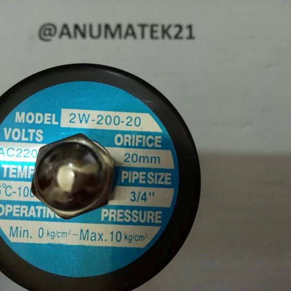 SELENOID VALVE KAIYUAN 2W-200-20 (3/4")