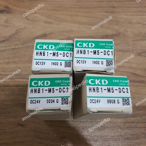 CKD HNB1-M5-DC12V HNB1 M5 DC12V SOLENOID VALVE CKD